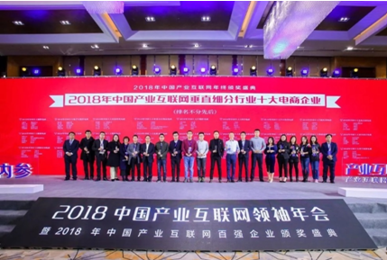 国美荣获“2018年中国十大IT硬件电商企业”奖